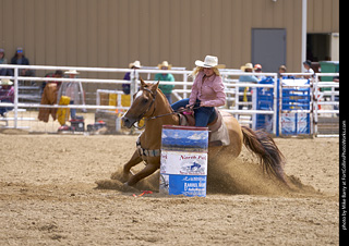 Never Summer Rodeo - Barrel Racing