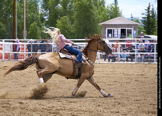 Never Summer Rodeo - Barrel Racing