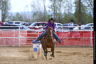 Never Summer Rodeo - Barrel Racing