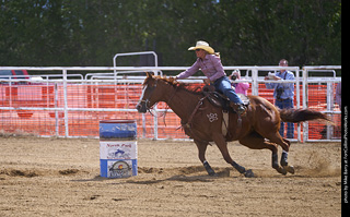 Never Summer Rodeo - Barrel Racing