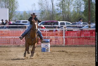 Never Summer Rodeo - Barrel Racing