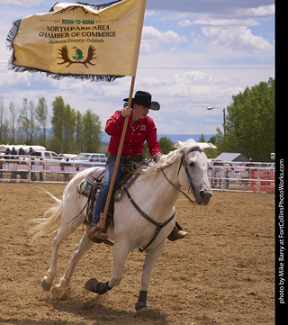 Never Summer Rodeo - Flag Riders