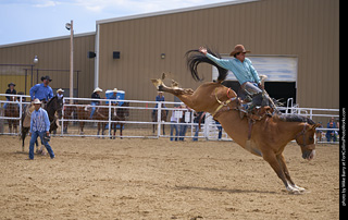 Never Summer Rodeo - Saddle Bronc Riding