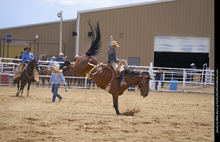 Never Summer Rodeo - Saddle Bronc Riding