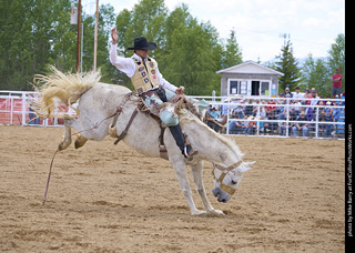 Never Summer Rodeo - Saddle Bronc Riding