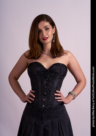Bahareh corset model shoot