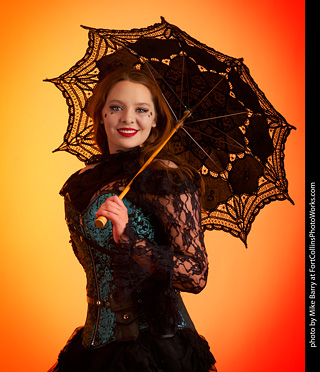 Steampunk Model Shoot with Brenna