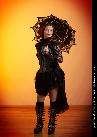 Steampunk Model Shoot with Brenna