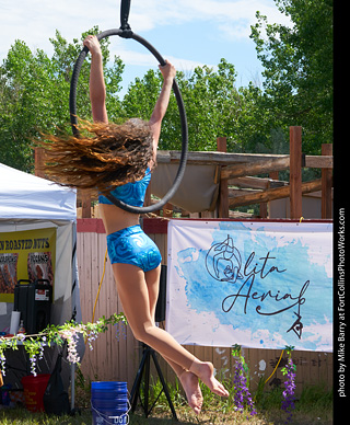 Colorado Medieval Festival - Olita Aerial