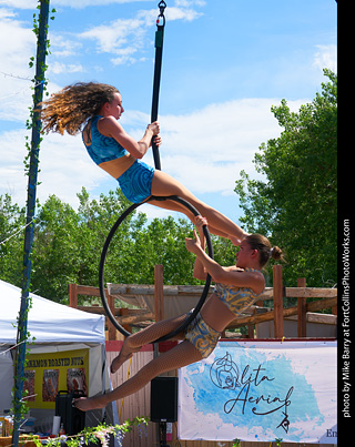 Colorado Medieval Festival - Olita Aerial