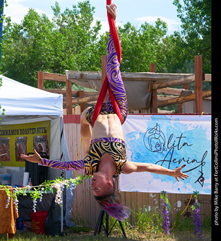 Colorado Medieval Festival - Olita Aerial