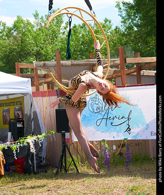 Colorado Medieval Festival - Olita Aerial