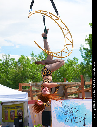 Colorado Medieval Festival - Olita Aerial