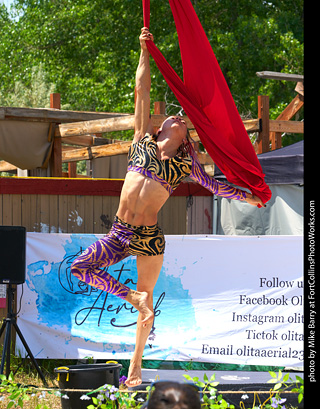 Colorado Medieval Festival - Olita Aerial