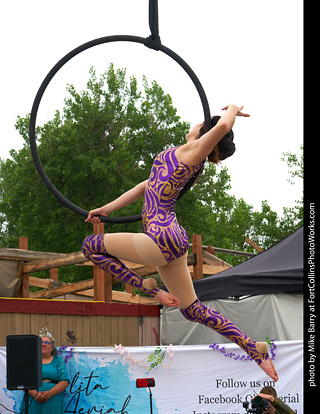 Colorado Medieval Festival - Olita Aerial