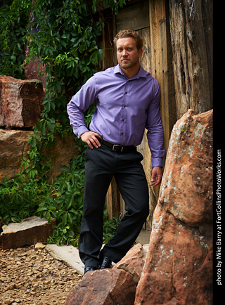 Tony at The Rock Garden