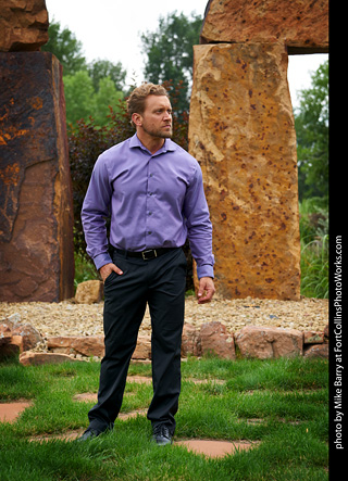 Tony at The Rock Garden