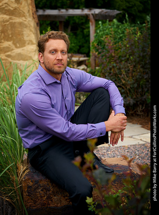 Tony at The Rock Garden