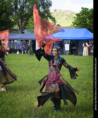 Belly Dancers at CMF 2025