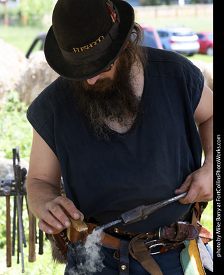 Blacksmiths at CMF 2025