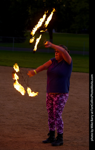 World Hoop Day 2019 - Fire Performer #06