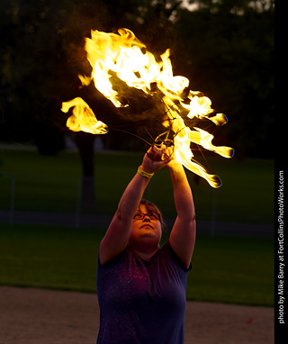 World Hoop Day 2019 - Fire Performer #06