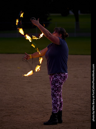 World Hoop Day 2019 - Fire Performer #06