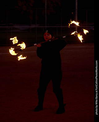 World Hoop Day 2019 - Fire Performer #08