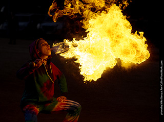 World Hoop Day 2019 - Fire Performer #11