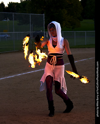 World Hoop Day 2019 - Fire Performer #13