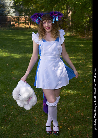 Rochelle - Alice in Wonderland shoot