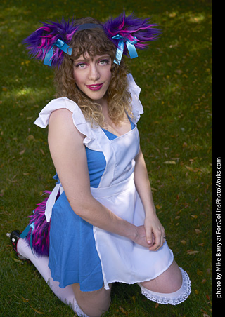 Rochelle - Alice in Wonderland shoot