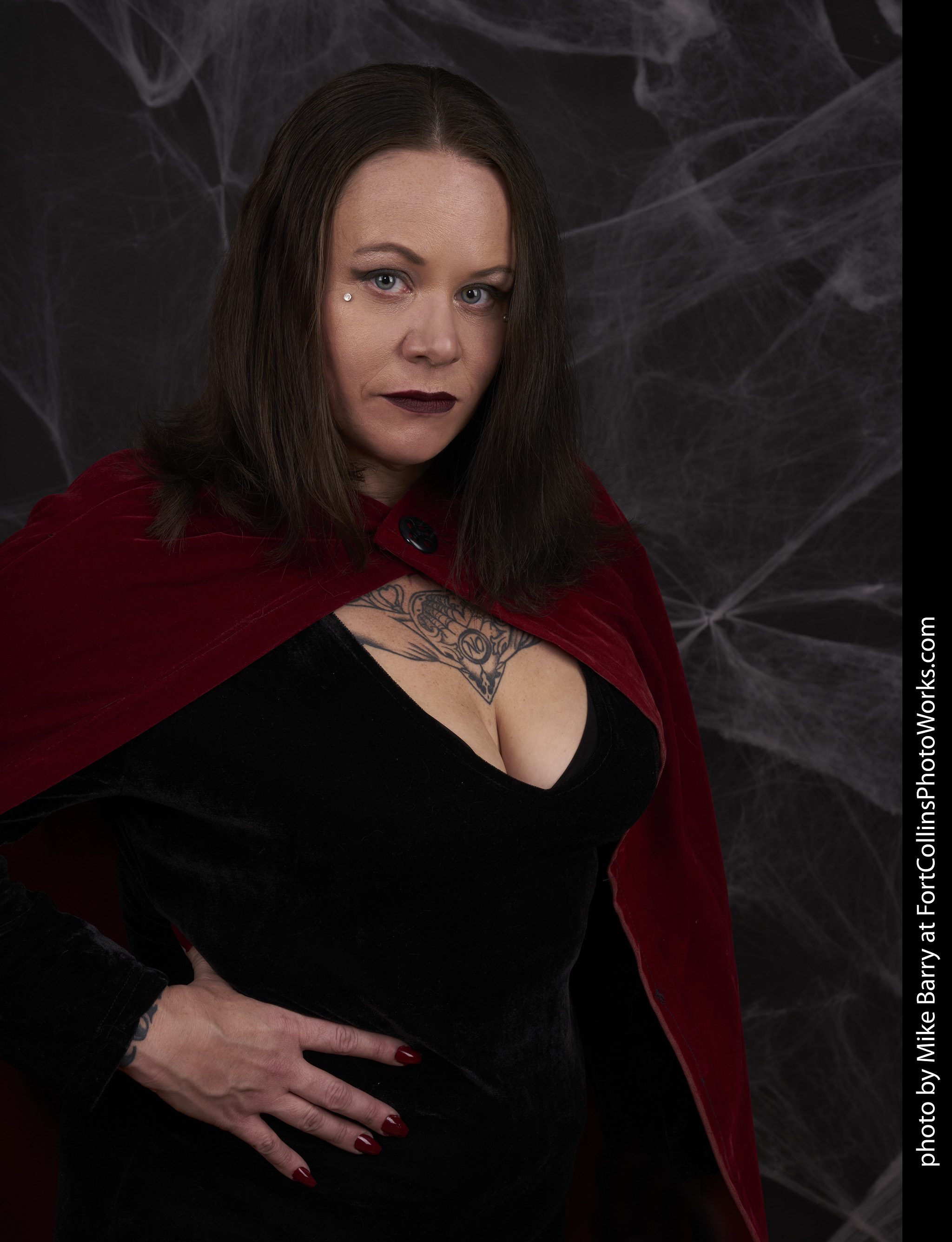 Morticia Addams Cosplay Shoot Amy 2019 10 23