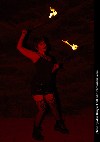 Kayla - Fire Performer