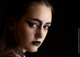 Goth model shoot