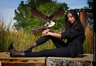 Sydnee in The Rock Garden