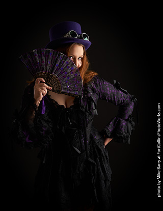 Steampunk Model Shoot with Brenna