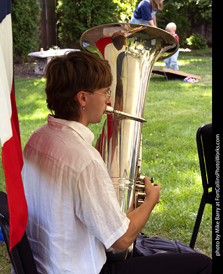 Fort Collins Symphony at the July 4 parade
