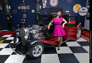 Car Cuties Pinup Shoot