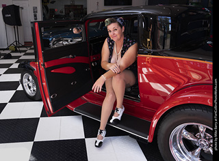Car Cuties Pinup Shoot