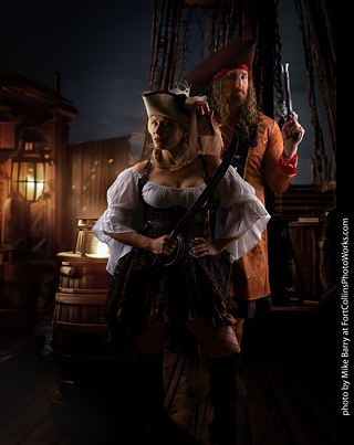 Shelly and Andrew - Pirates