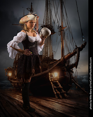 Shelly and Andrew - Pirates