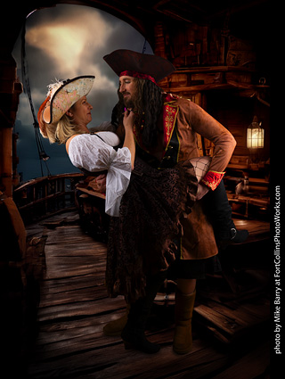 Shelly and Andrew - Pirates