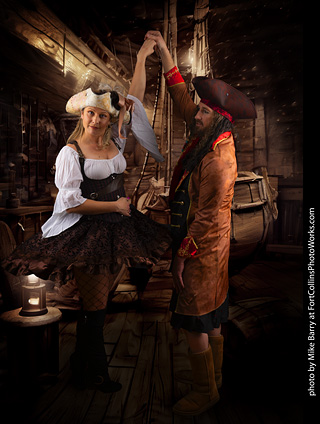 Shelly and Andrew - Pirates