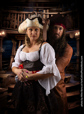 Shelly and Andrew - Pirates