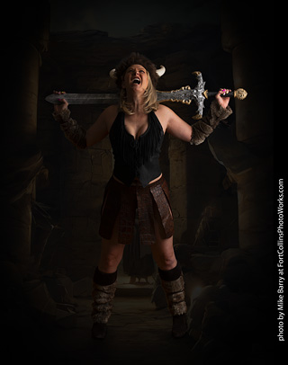 Shelly and Andrew Viking shoot