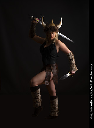 Shelly and Andrew Viking shoot