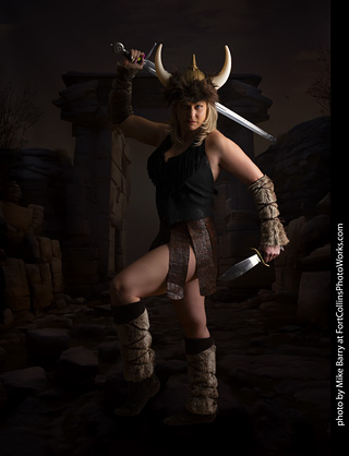 Shelly and Andrew Viking shoot