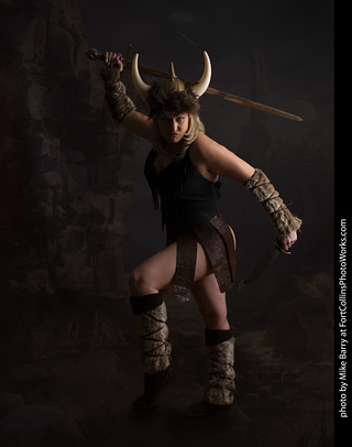 Shelly and Andrew Viking shoot