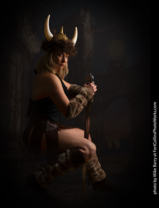 Shelly and Andrew Viking shoot